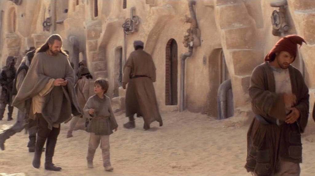 Scena del film "Star Wars 1 - La minaccia Fantasma"