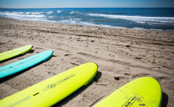 Lezioni di surf a Santa Monica