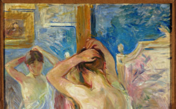 Devant la Psiche' - Morisot