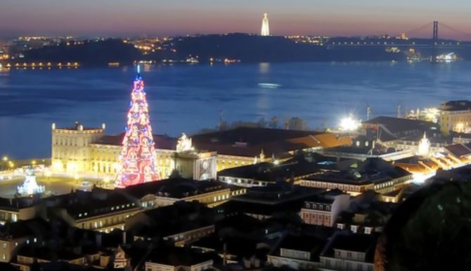 Lisbona a Natale