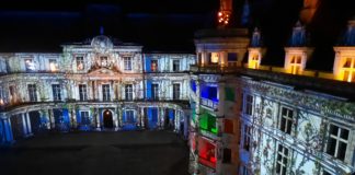 Castello di Blois spettacolo suoni e luci
