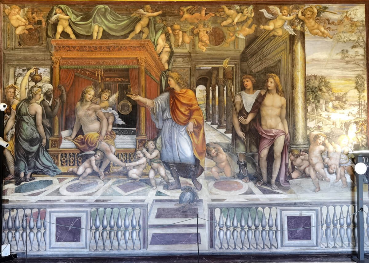 Le Nozze di Alessandro e Rossane, facente parte di un ciclo di affreschi avente come oggetto scene della vita di Alessandro Magno, è un affresco di Giovanni Antonio Bazzi detto Il Sodoma 