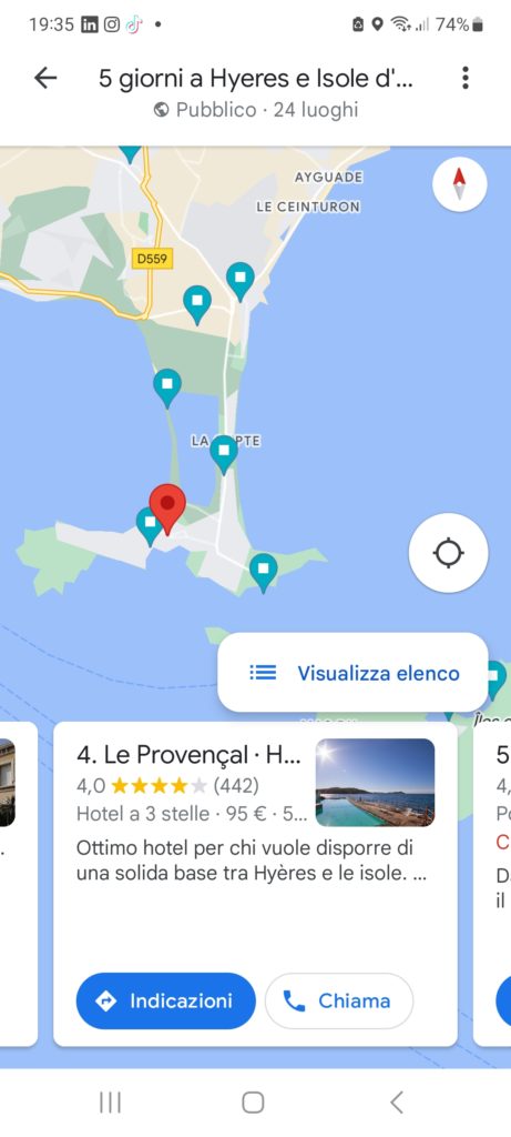 Viaggio-a-Hyeres_-Itinerario-Google-Maps_-Hotel-Le-Provencal