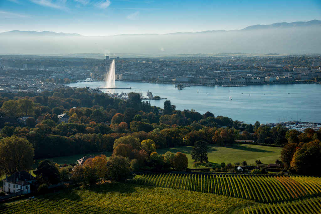 Geneva Aerial View, Geneva, Best places to Visit