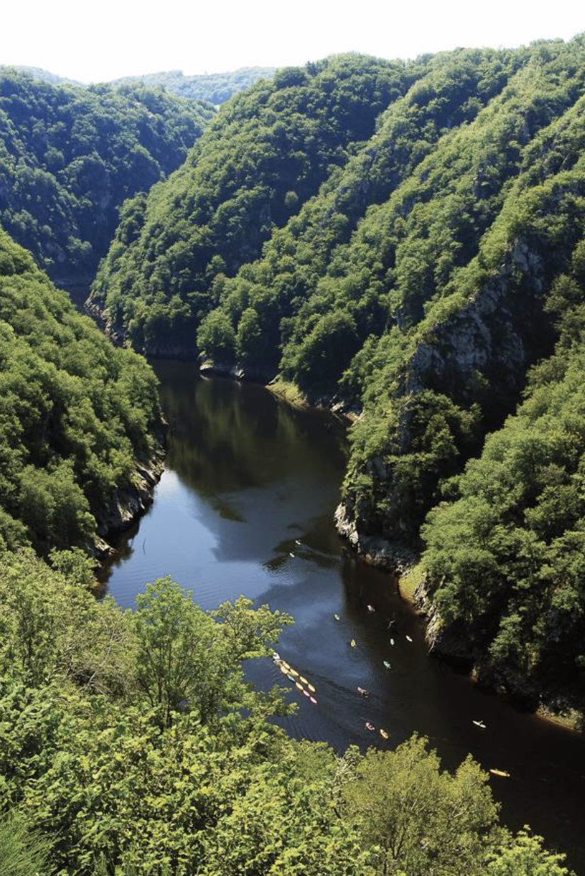 Valley in Dordogne